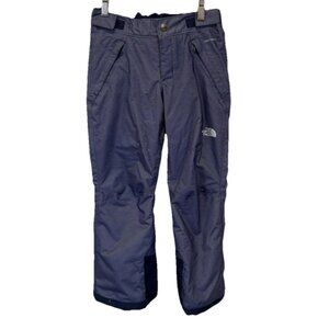 The North Face Girls Size Small 7 8 Snow Pants Ski Snowboard Blue Insulated